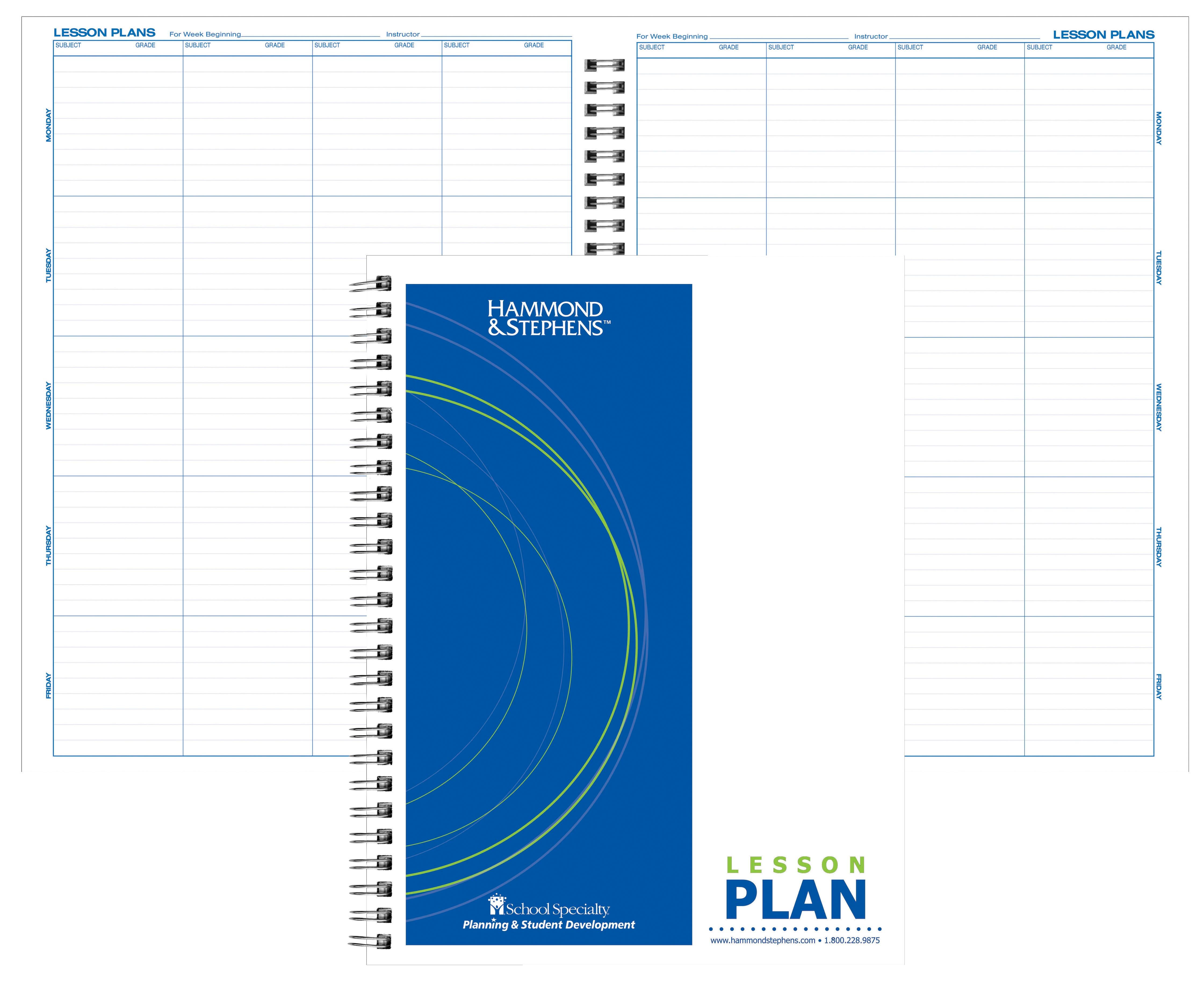 Lesson Plan Books, Item Number 1473694